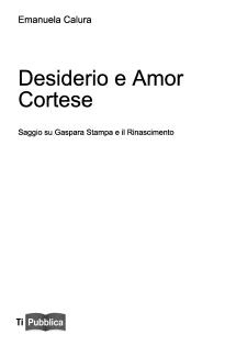 Desiderio e Amor Cortese