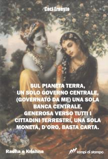 SUL PIANETA TERRA, UN SOLO GOVERNO CENTRALE